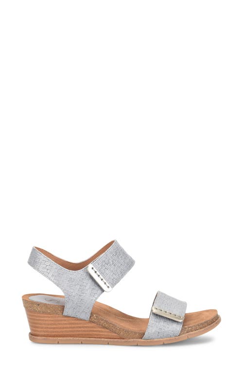 Söfft Verdi Ii Slingback Wedge Sandal In Chambray