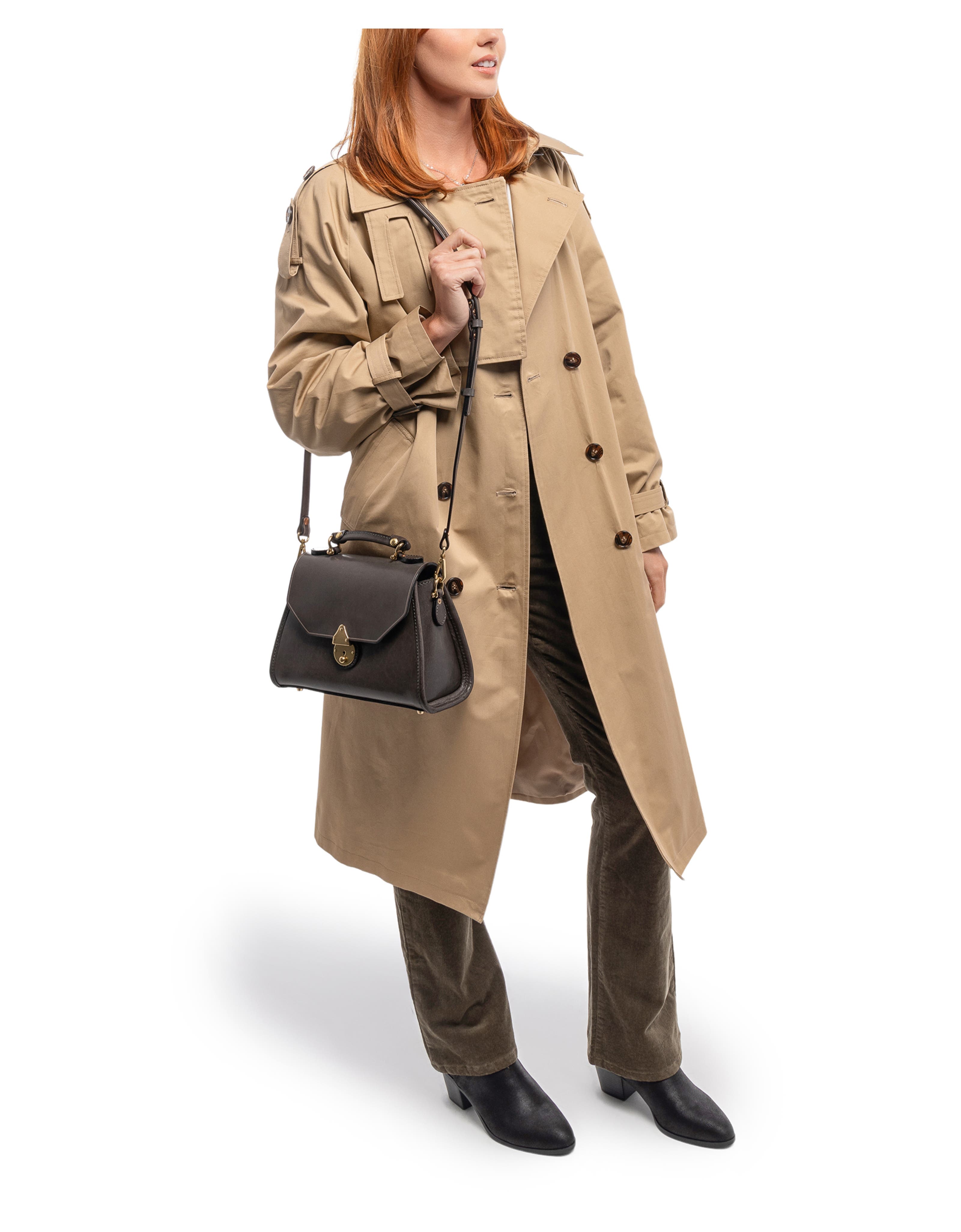 OLD TREND Laurel Genuine Leather Classic Everyday Satchel, Alternate, color, Grey