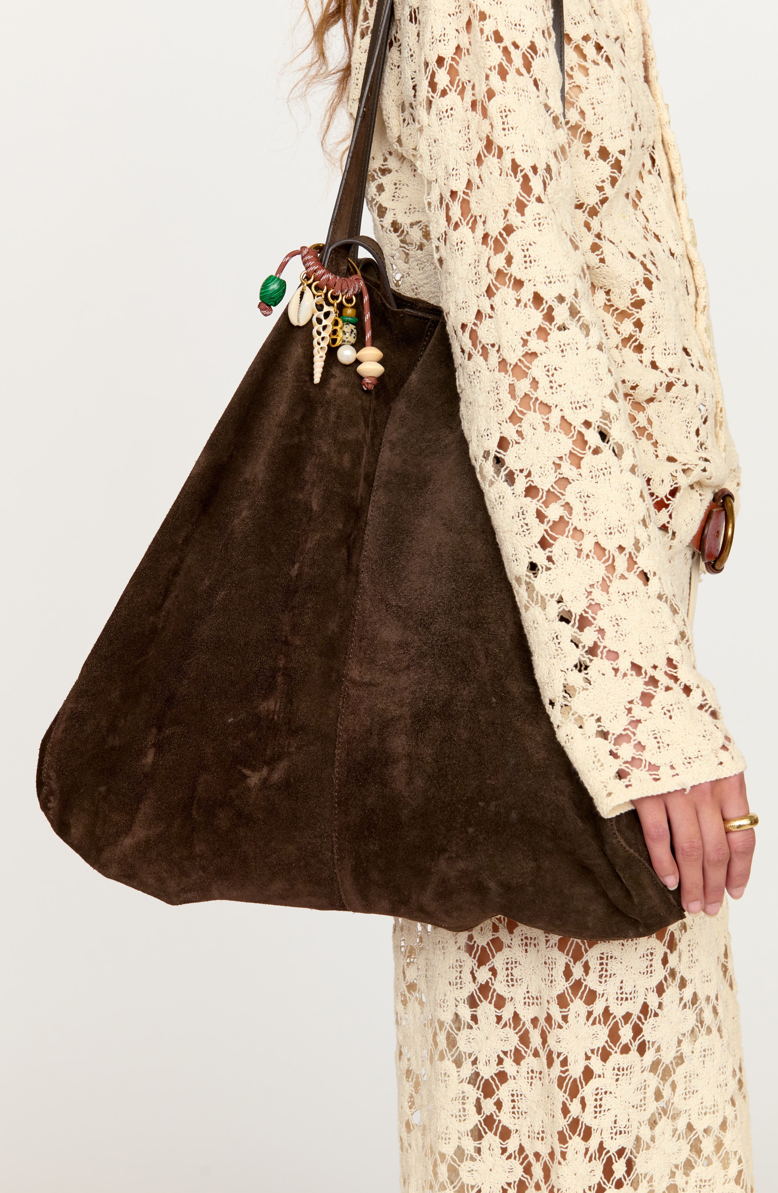 Alon Bag Charm, Alternate, color, IVORY MULTI