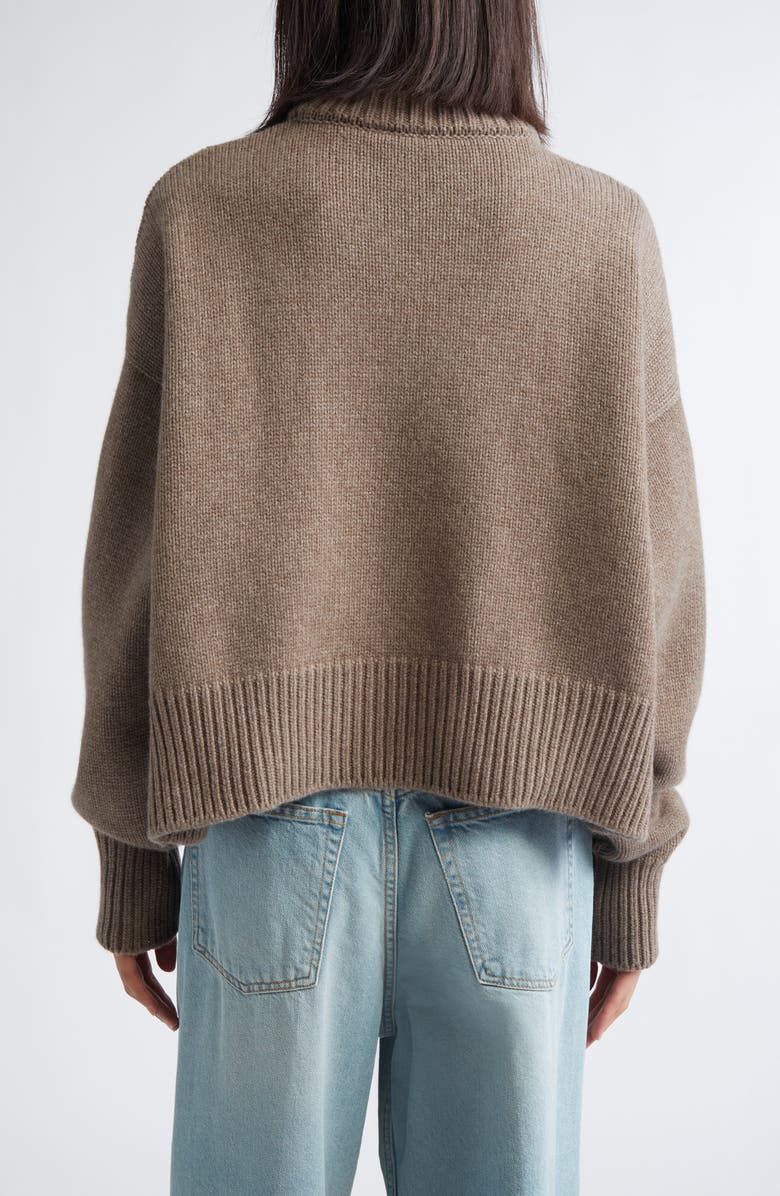 NACKIYÈ Avalanche Merino Wool & Cashmere Sweater, Alternate, color, Cappuccino