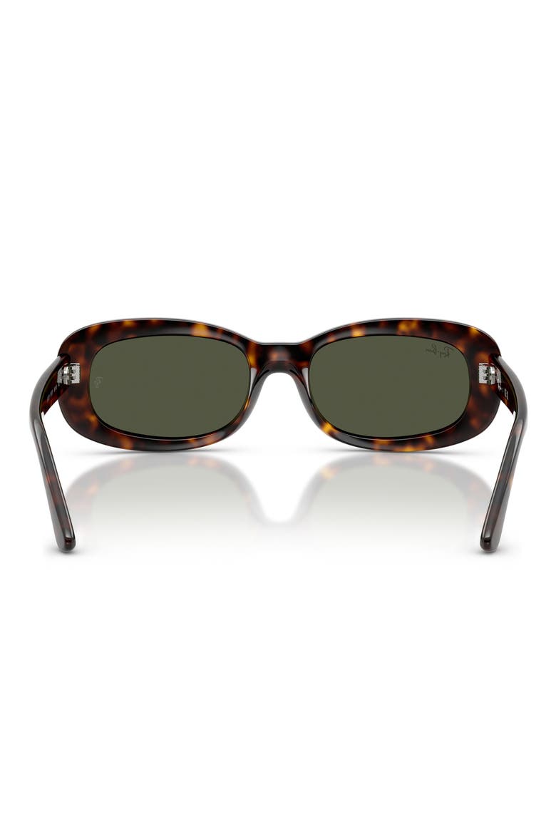 56mm Oval Sunglasses, Alternate, color, HAVANA
