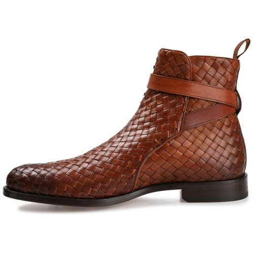 Shop Taft The Dylan Boot In Brown Woven