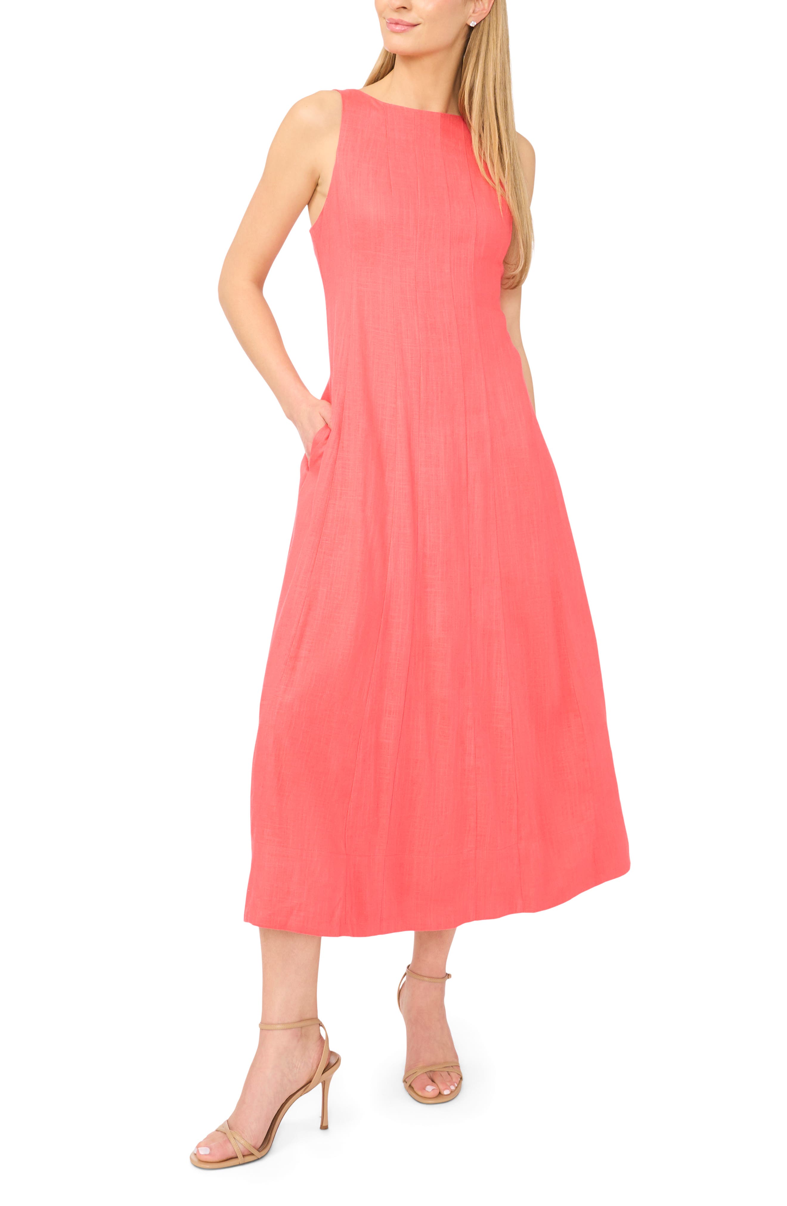 High Neck Princess Seam Dress - image 5