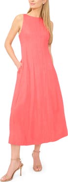 Halogen® High Neck Princess Seam Dress