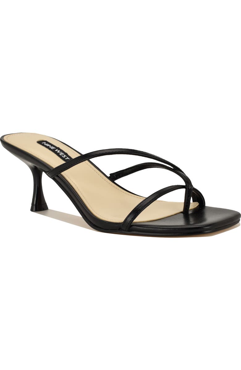 Nine West Anirey Slide Sandal, Main, color, Black