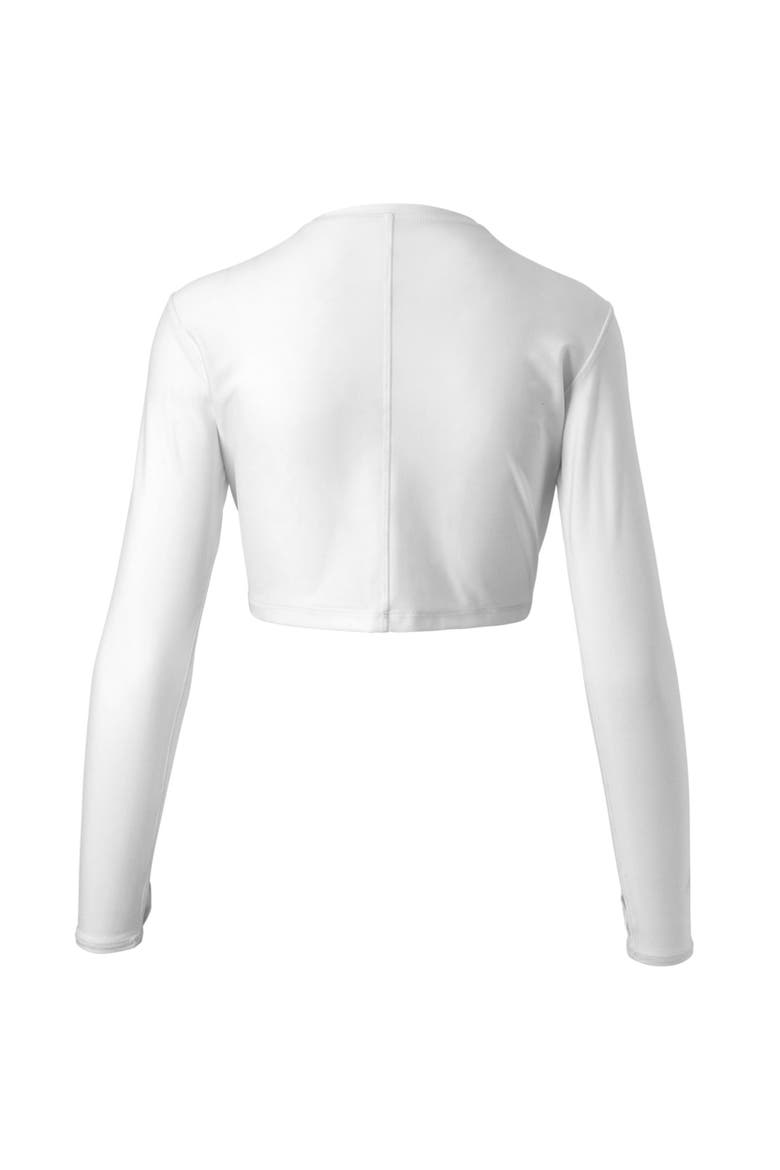 Active Swim Shrug, Alternate, color, White