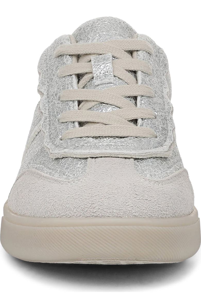 Blowfish Malibu Tastic 2 Sneaker, Alternate, color, Silver Faux Leather/ Suede