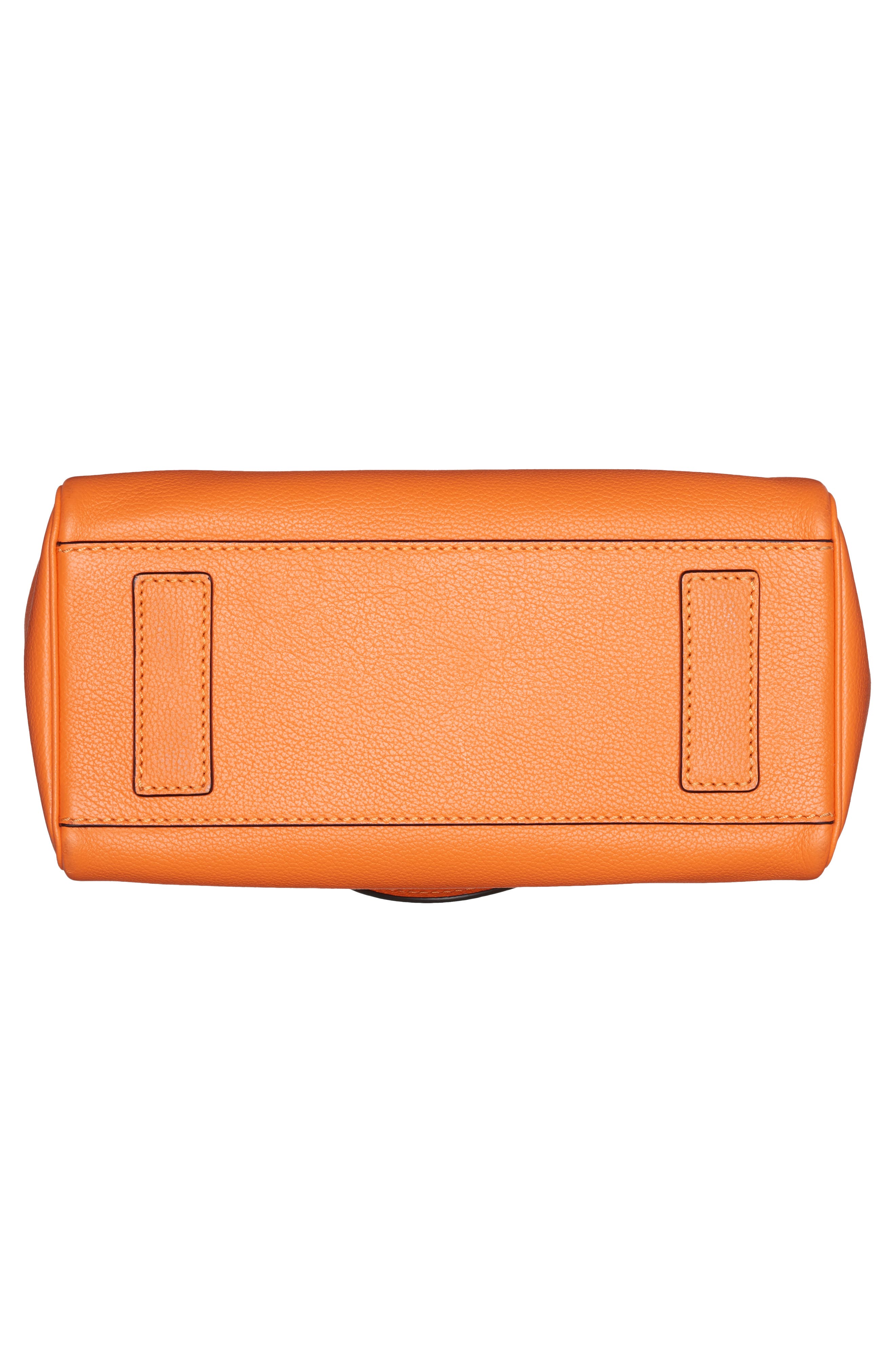 La Medusa Medium Leather Top Handle Bag, Alternate, color, ORANGE