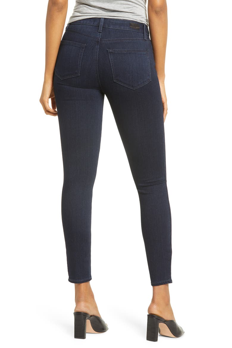 - Transcend Hoxton High Waist Ankle Skinny Jeans, Alternate, color, CASHMERE