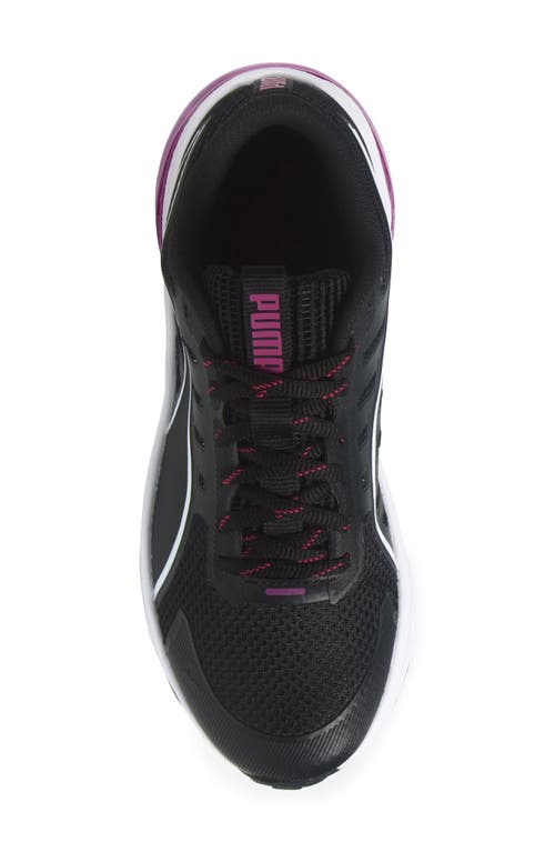 Puma Cell Glare Sneaker In Black-magenta Gleam