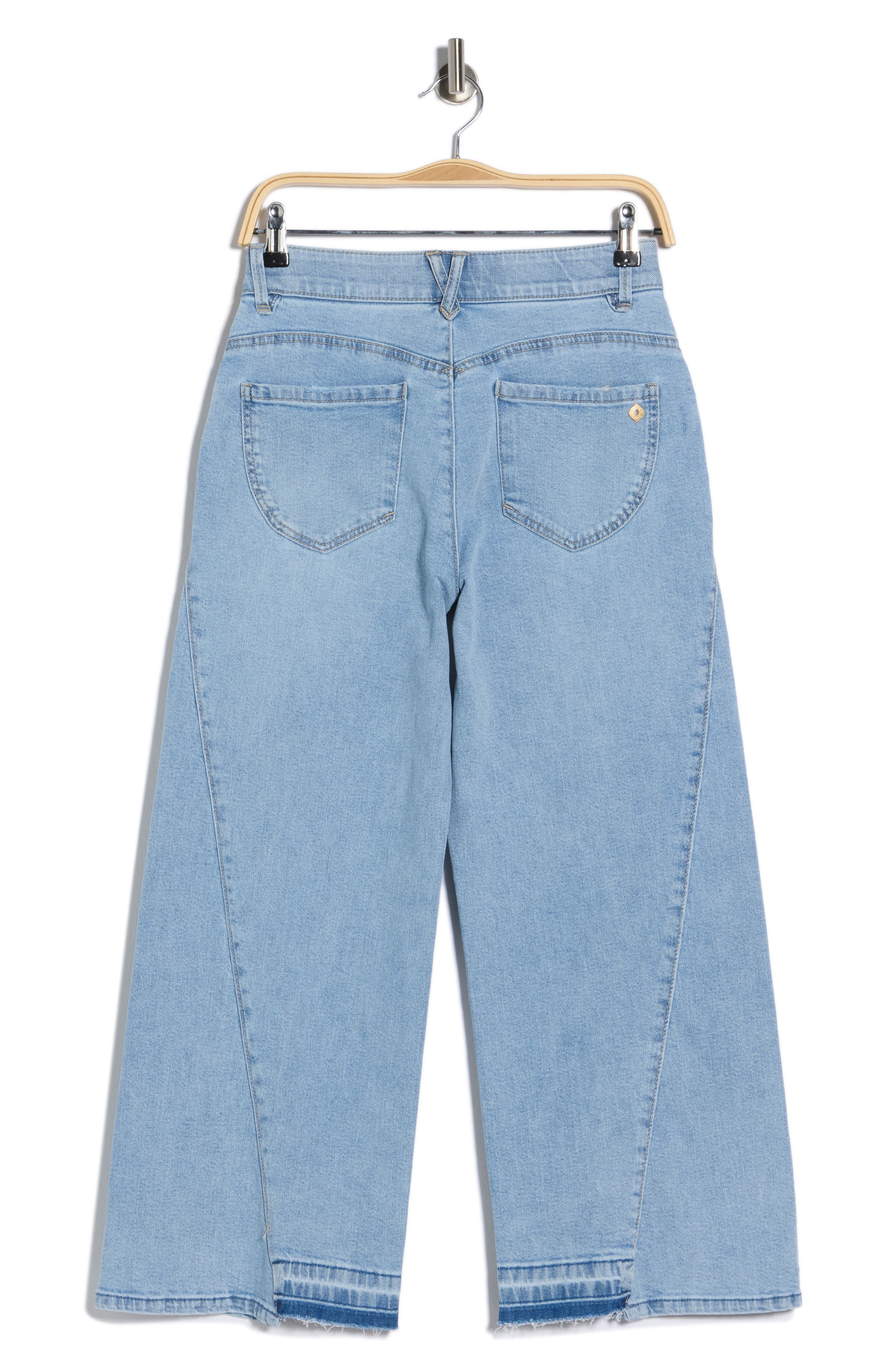 Wide Leg Step Hem Jeans - image 2
