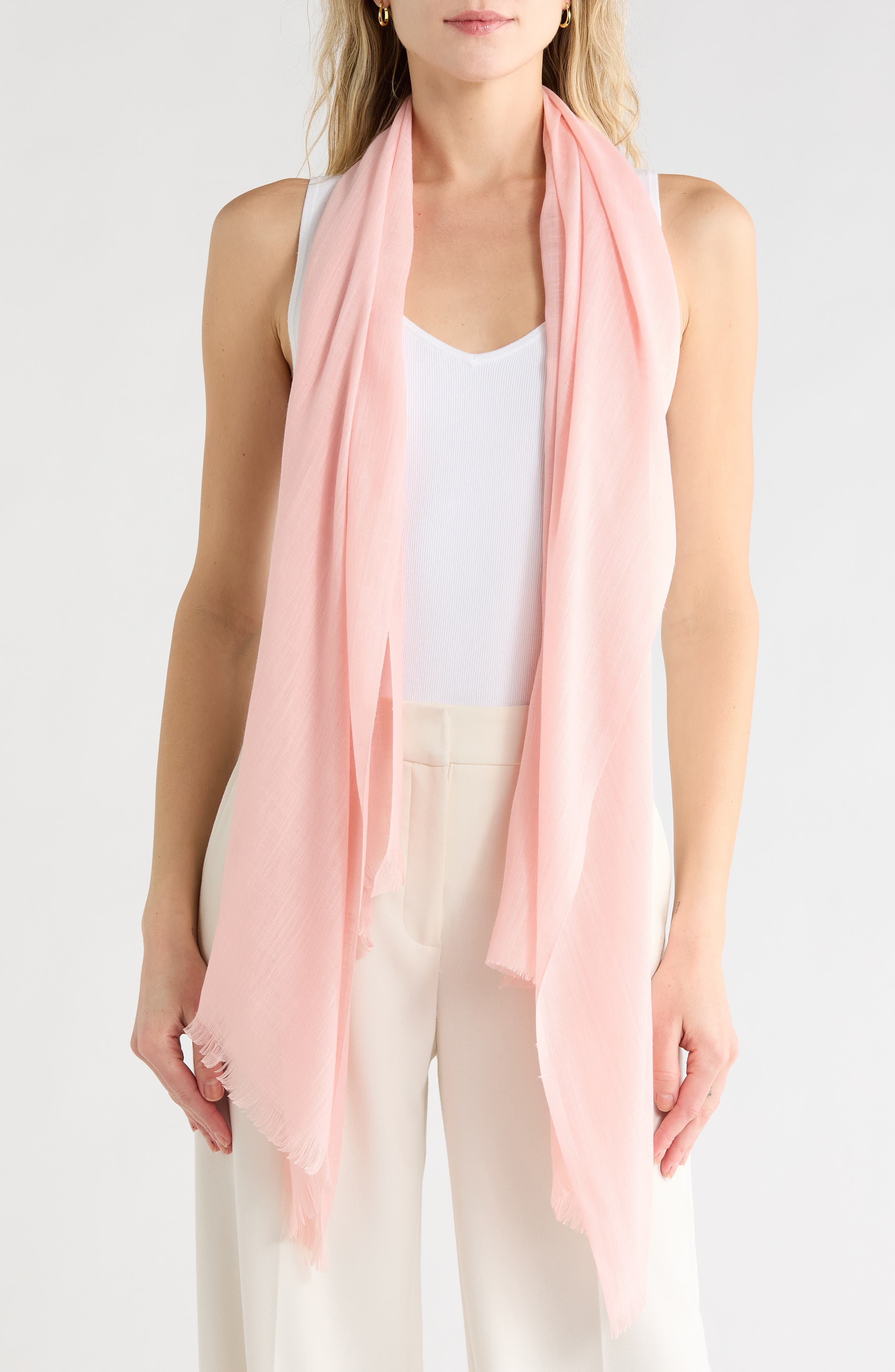 NORDSTROM RACK Eyelash Wrap Scarf