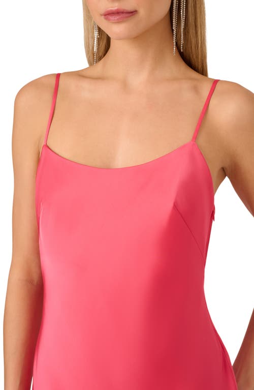 ADRIANNA PAPELL ADRIANNA PAPELL COWL BACK SLIPDRESS GOWN