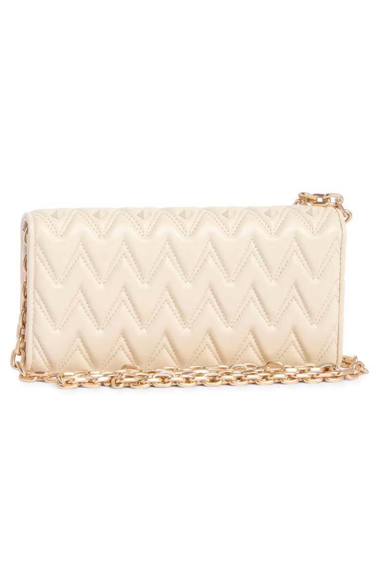 Cesare Sauvage Quilted Leather Wallet on a Chain