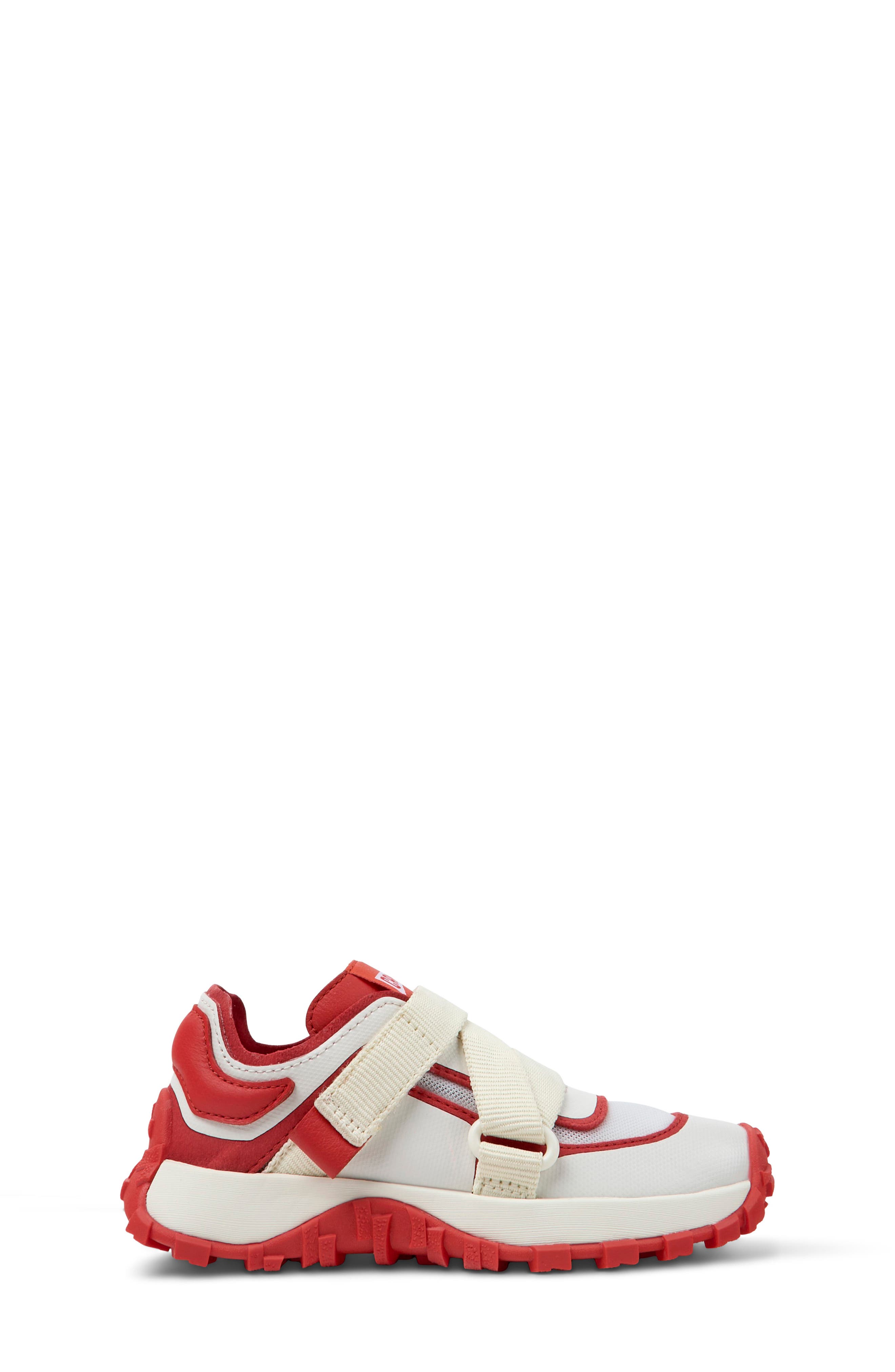 Camper Kids' Drift Trail Sneaker, Alternate, color, Natural/ Red