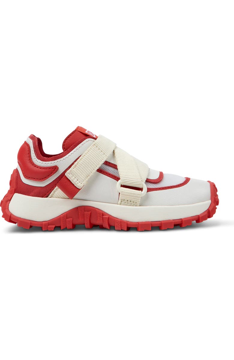Camper Kids' Drift Trail Sneaker, Alternate, color, Natural/ Red