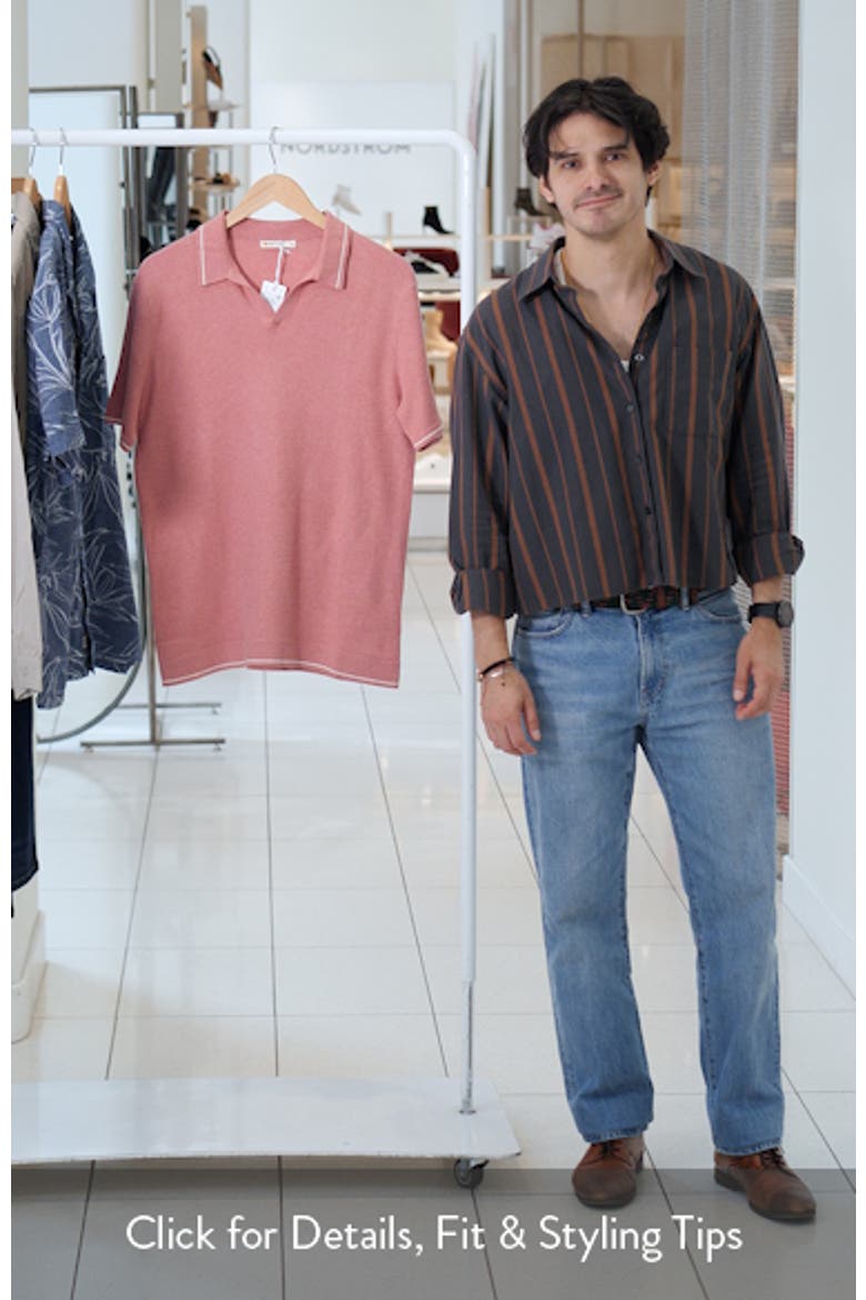Liam Cotton Blend Sweater Polo video
