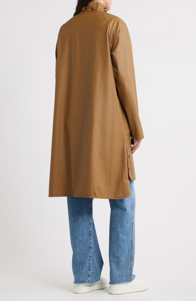 Ilse Jacobsen Hooded Raincoat, Alternate, color, Mocca