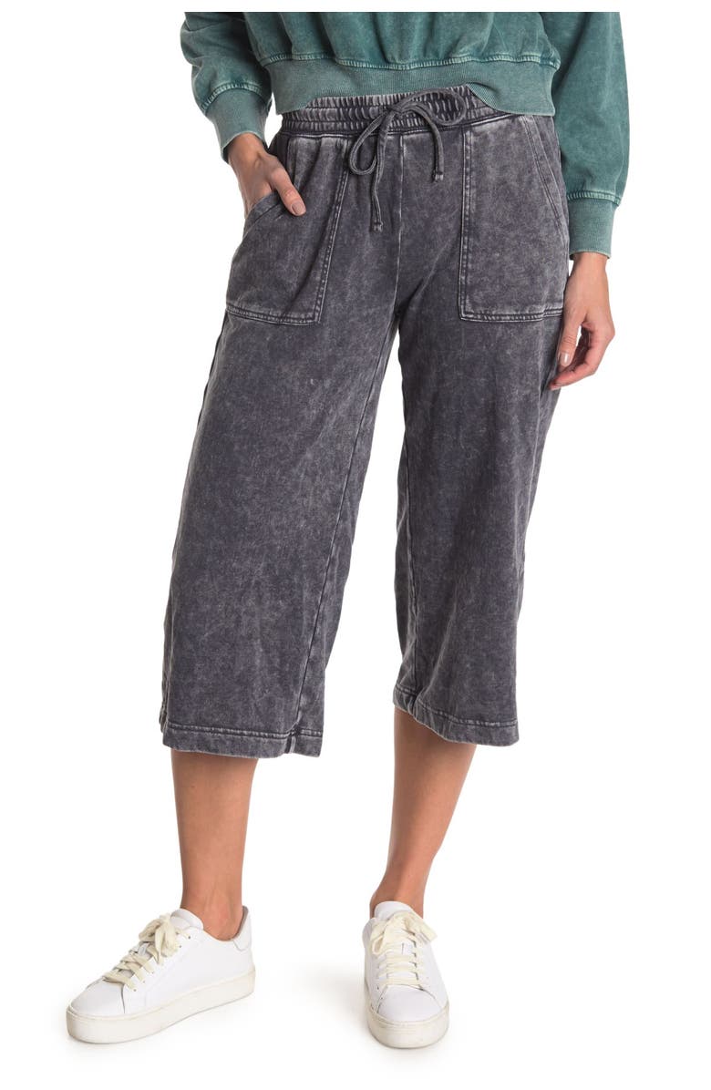 SUPPLIES BY UNIONBAY Summer Jayden Knit Cropped Pant, Main, color, 