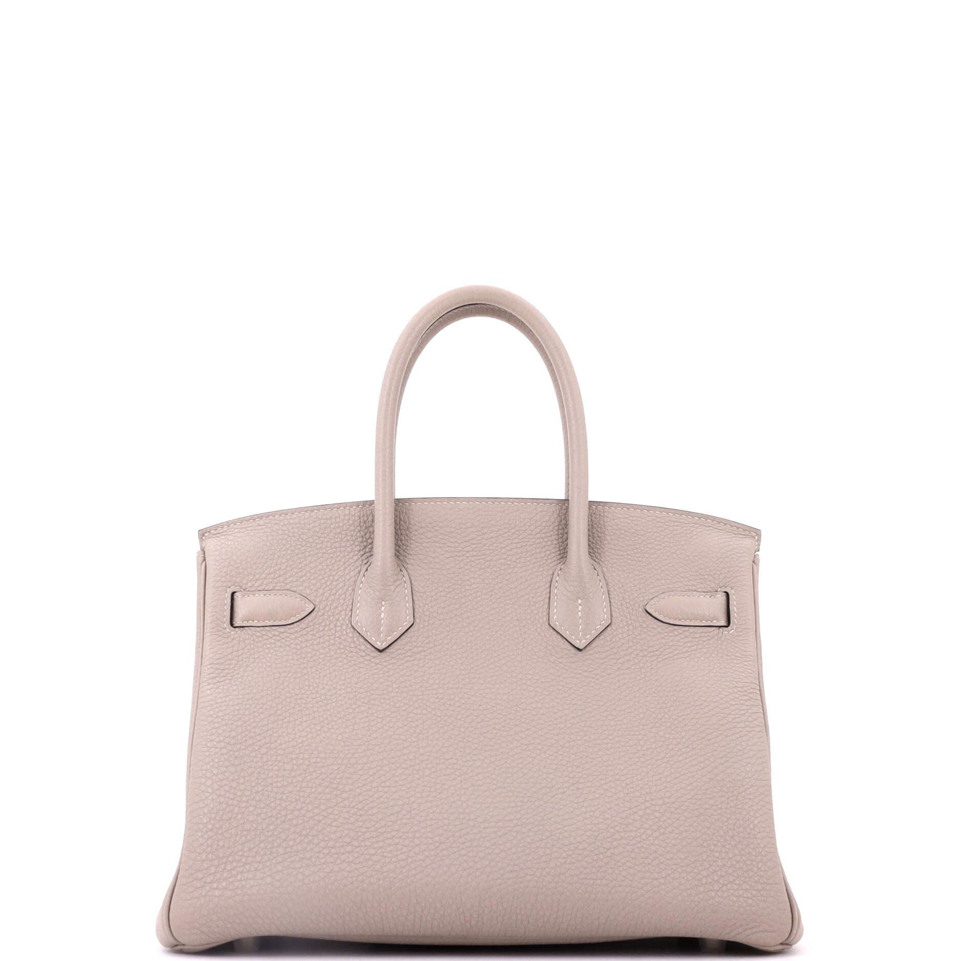 Birkin Handbag Grey Togo with Gold Hardware 30, Alternate, color, Grey