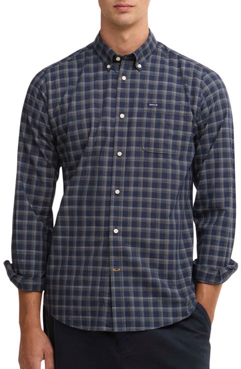 Bramwell Check Button Down Shirt