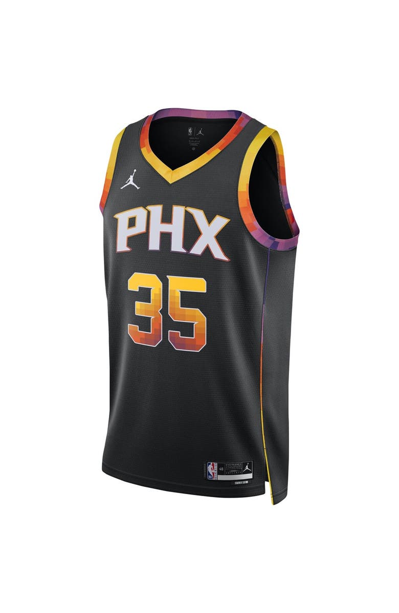 Jordan Brand Unisex Jordan Brand Kevin Durant Black Phoenix Suns Swingman Player Jersey - Statement Edition, Alternate, color, 