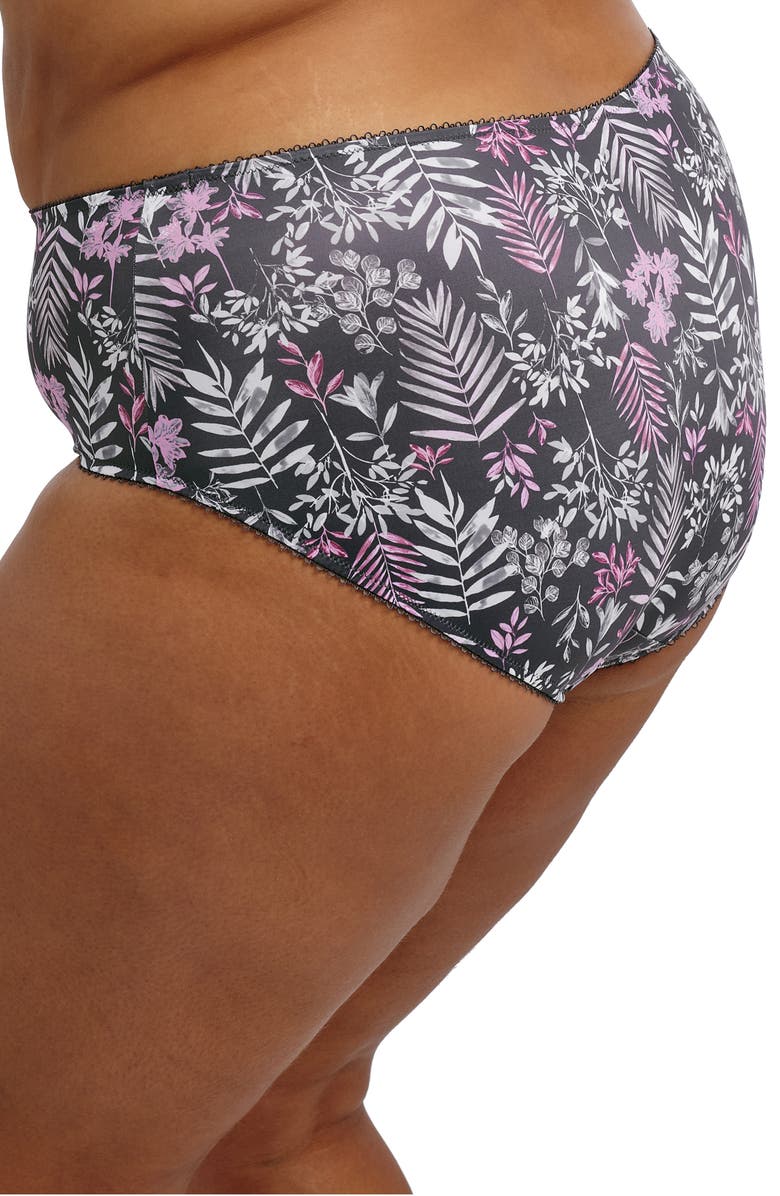 Goddess Kayla Briefs, Alternate, color, Charcoal