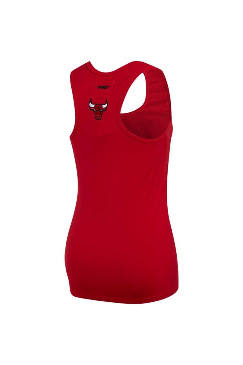 Women's Pro Standard  Red Chicago Bulls Script Tank Top, Alternate, color, Red