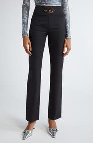 DIESEL® P-Ersy High Waist Straight Leg Pants