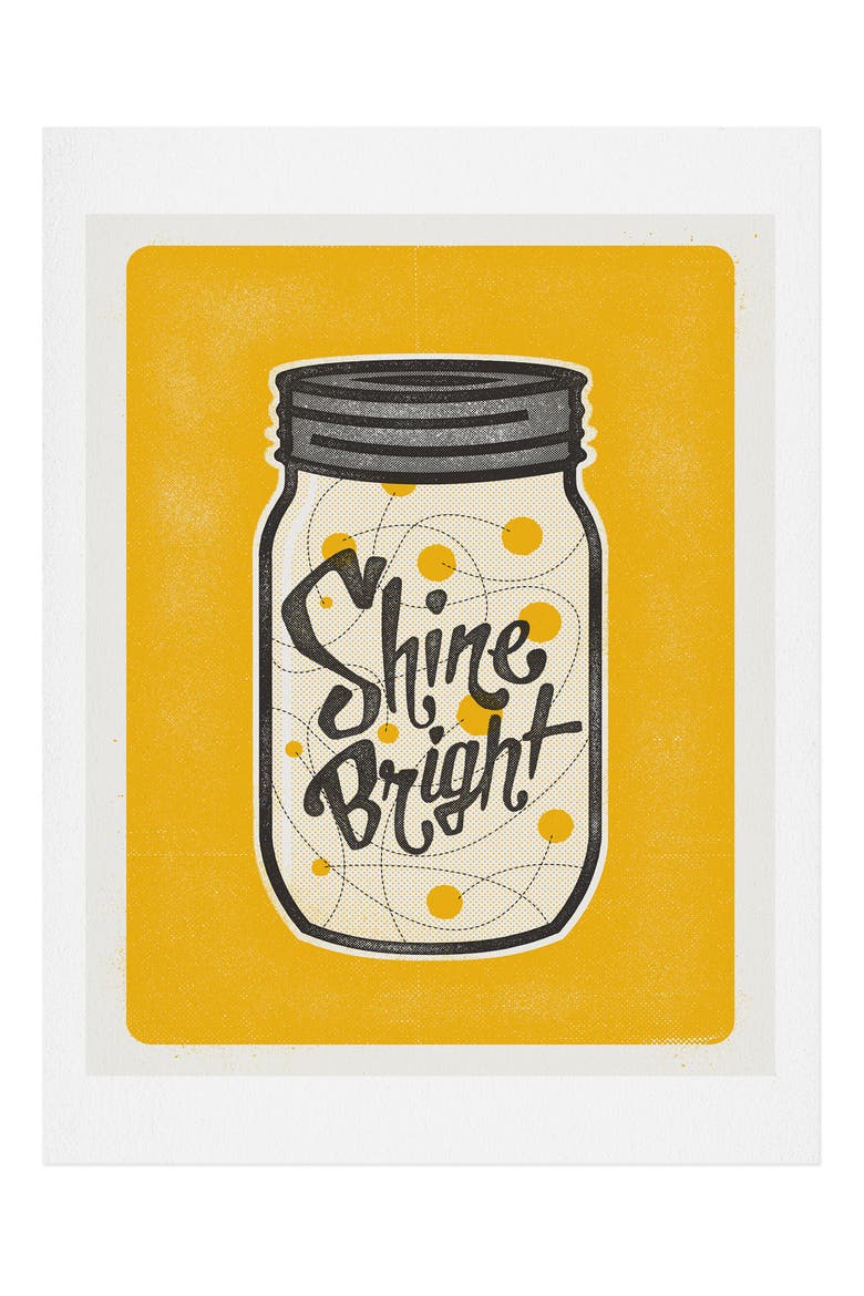 Fireflies Art Print, Main, color, NO FRAME