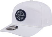 New Era Men's New Era White Dallas Cowboys Quick Strike Split Panel 9SEVENTY Stretch-Snap Hat
