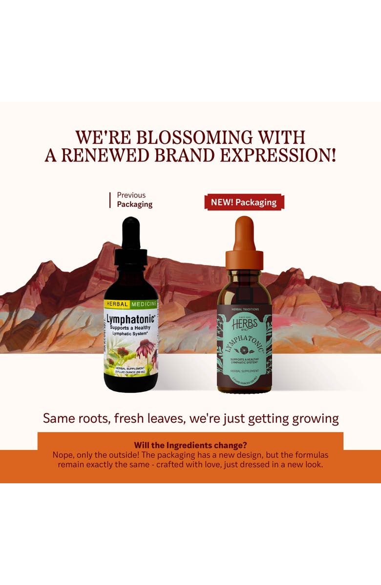 Herbs Etc. Lymphatonic 2 oz, Alternate, color, NO COLOR