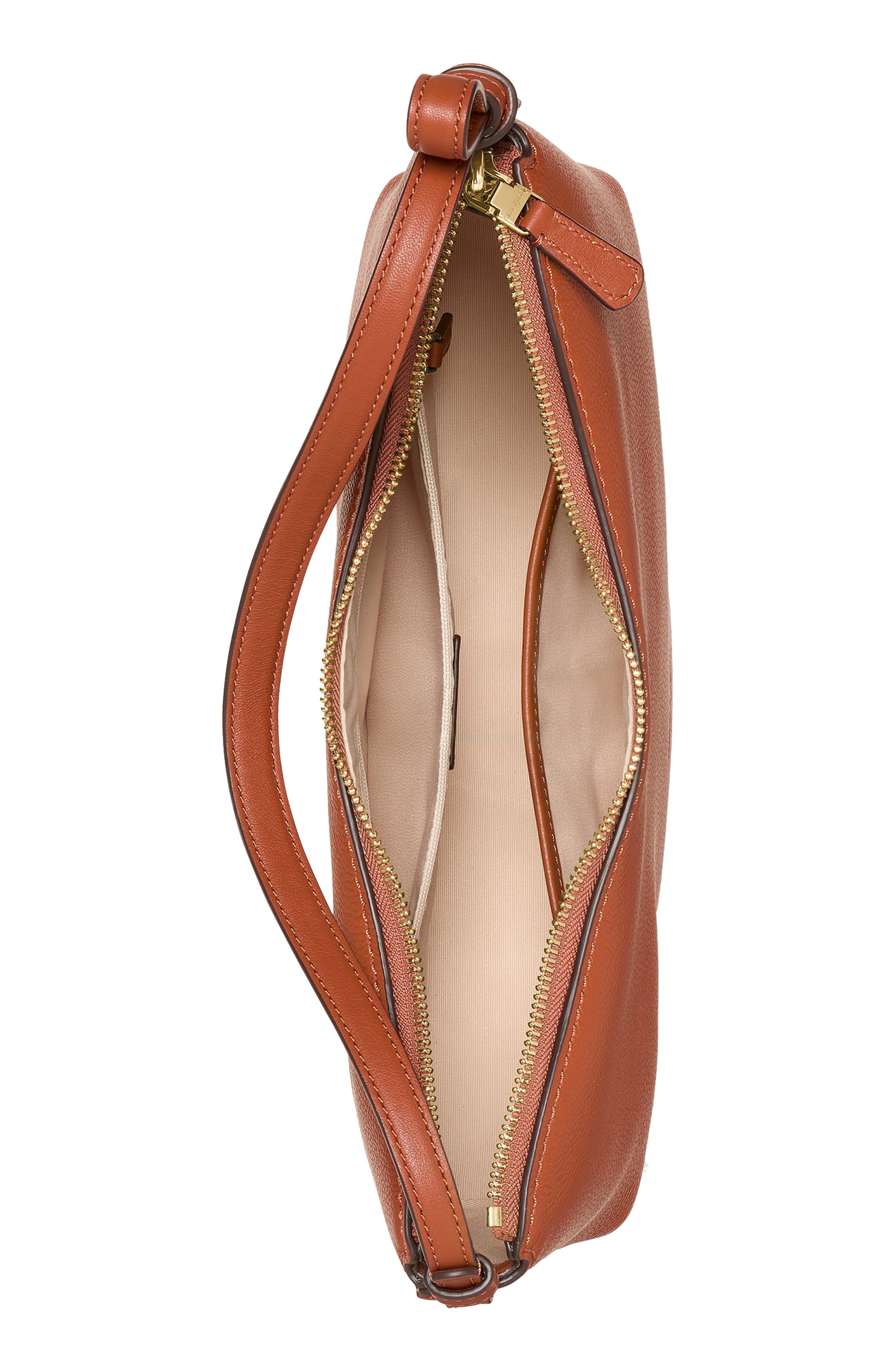loop pebble leather shoulder bag, Alternate, color, SOUTHWEST DESERT