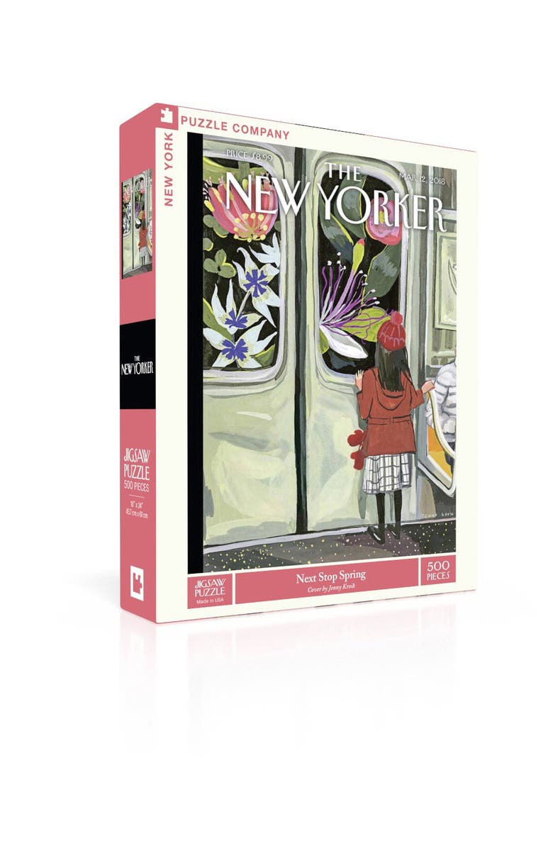 NEW YORK PUZZLE COMPANY Next Stop Spring 500 Piece Puzzle, Alternate, color, NO COLOR