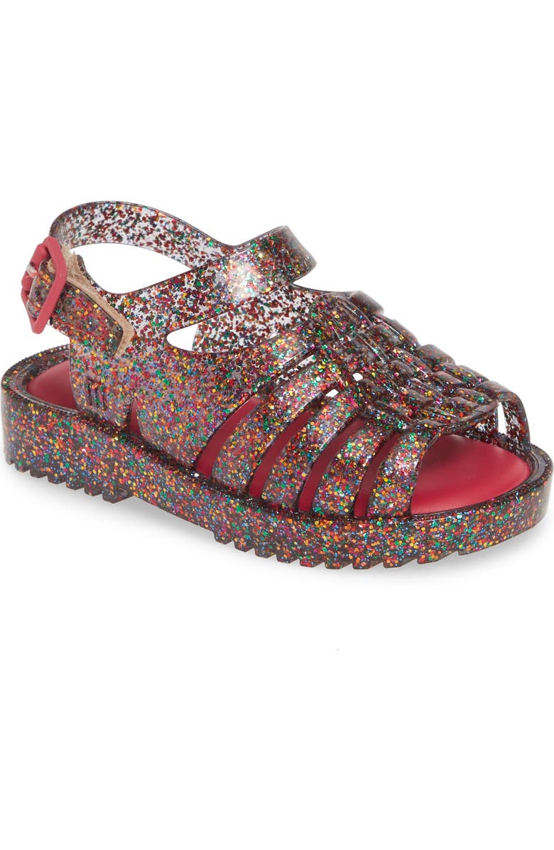 Mini Melissa Frances Jelly Sandal, Main, color,