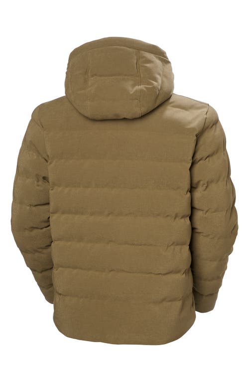 Helly Hansen Alby Water Repellent Puffer Jacket In Brown