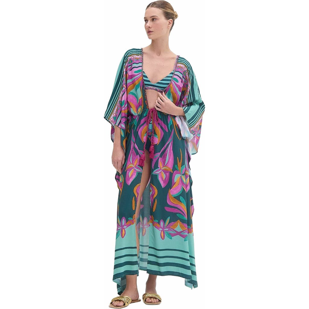 PatBO Aljezur Maxi Robe in Green  product