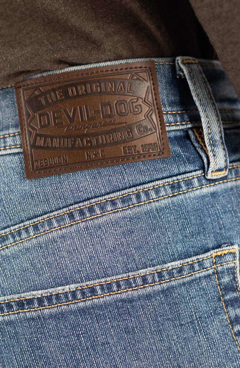 Devil-Dog Dungarees Relaxed Straight Leg Jeans, Alternate, color, Fort Macon