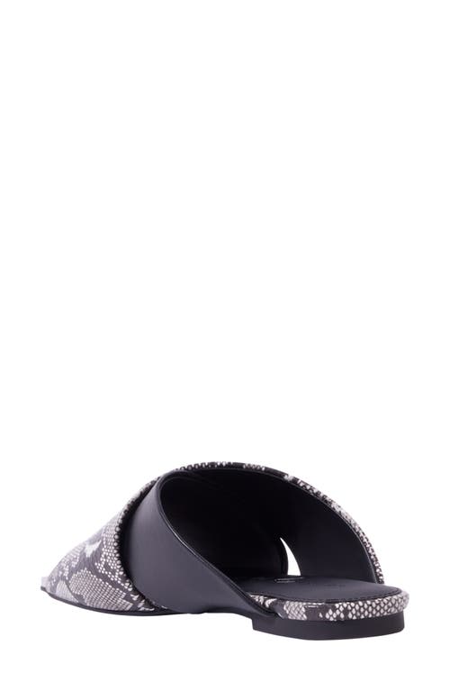 Katy Perry The Checked In Slide Sandal In Black