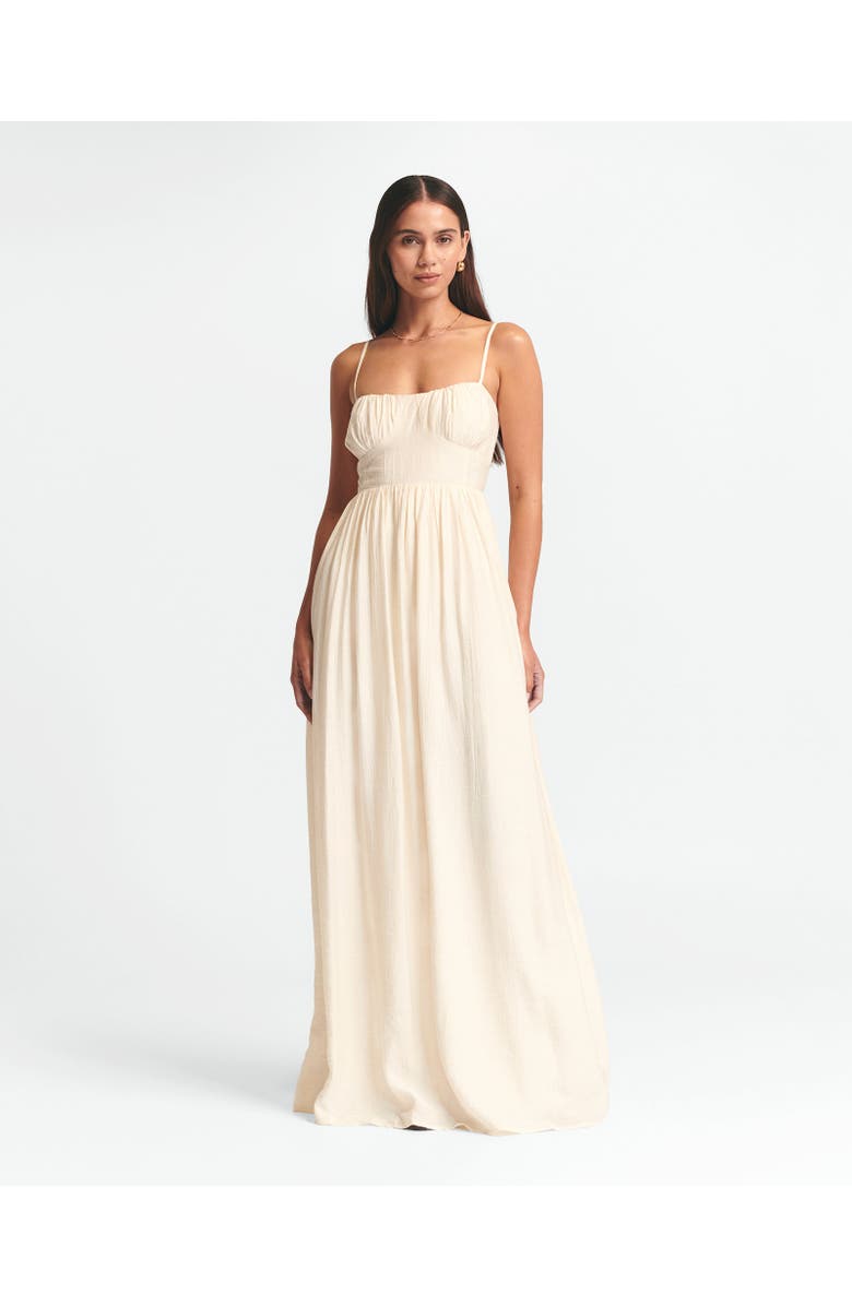ST MRLO George Maxi Dress, Main, color, Cream
