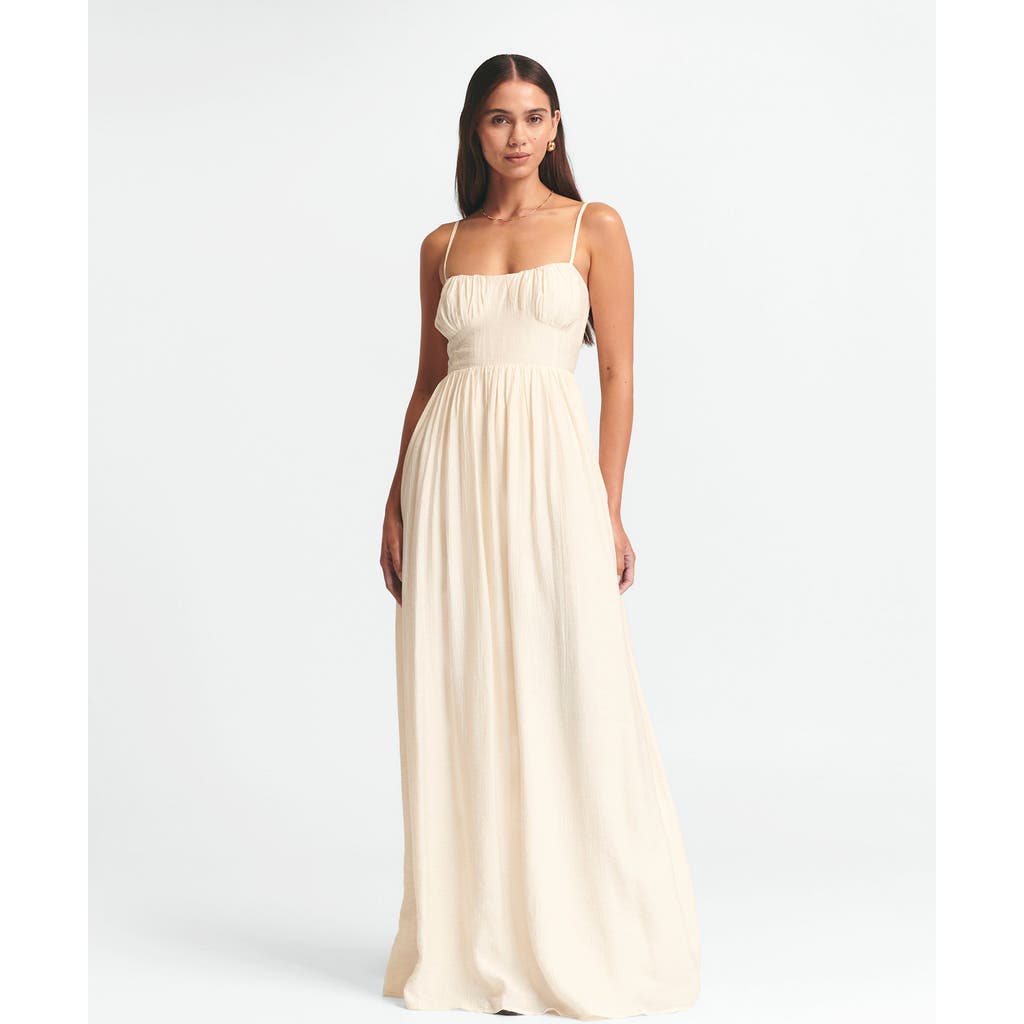 St Mrlo George Maxi Dress In White