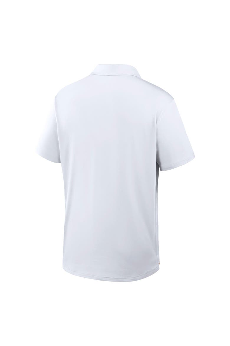 Men's Nike White Texas Longhorns 2026 Sideline Tour Dri-FIT Polo, Alternate, color, White