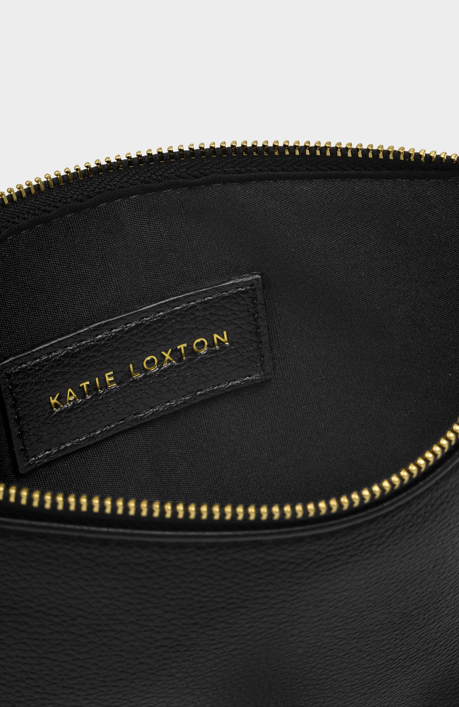 Katie Loxton Tassel Charm Pouch, Alternate, color, Black
