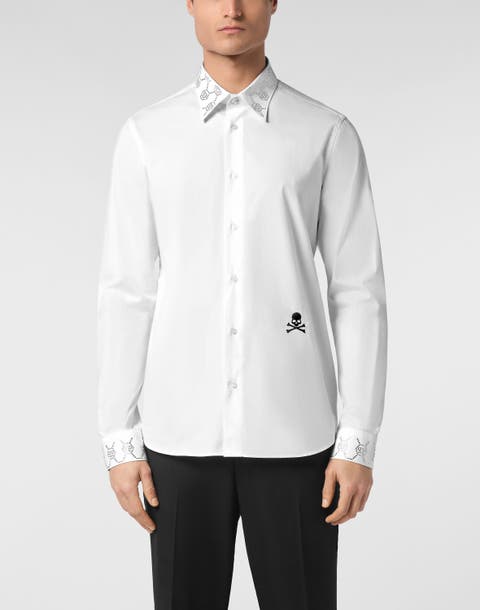 Shirt Sugar Daddy Cut Ls Monogram Strass Monogram Strass Men