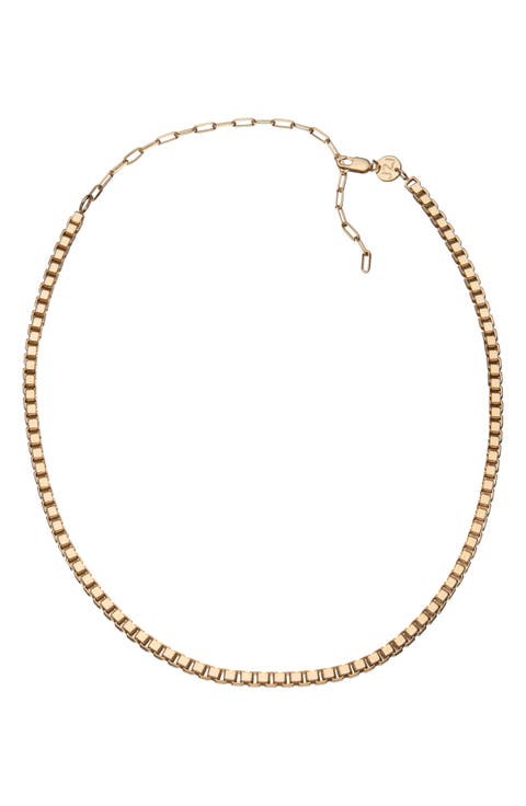 Rima Box Chain Necklace