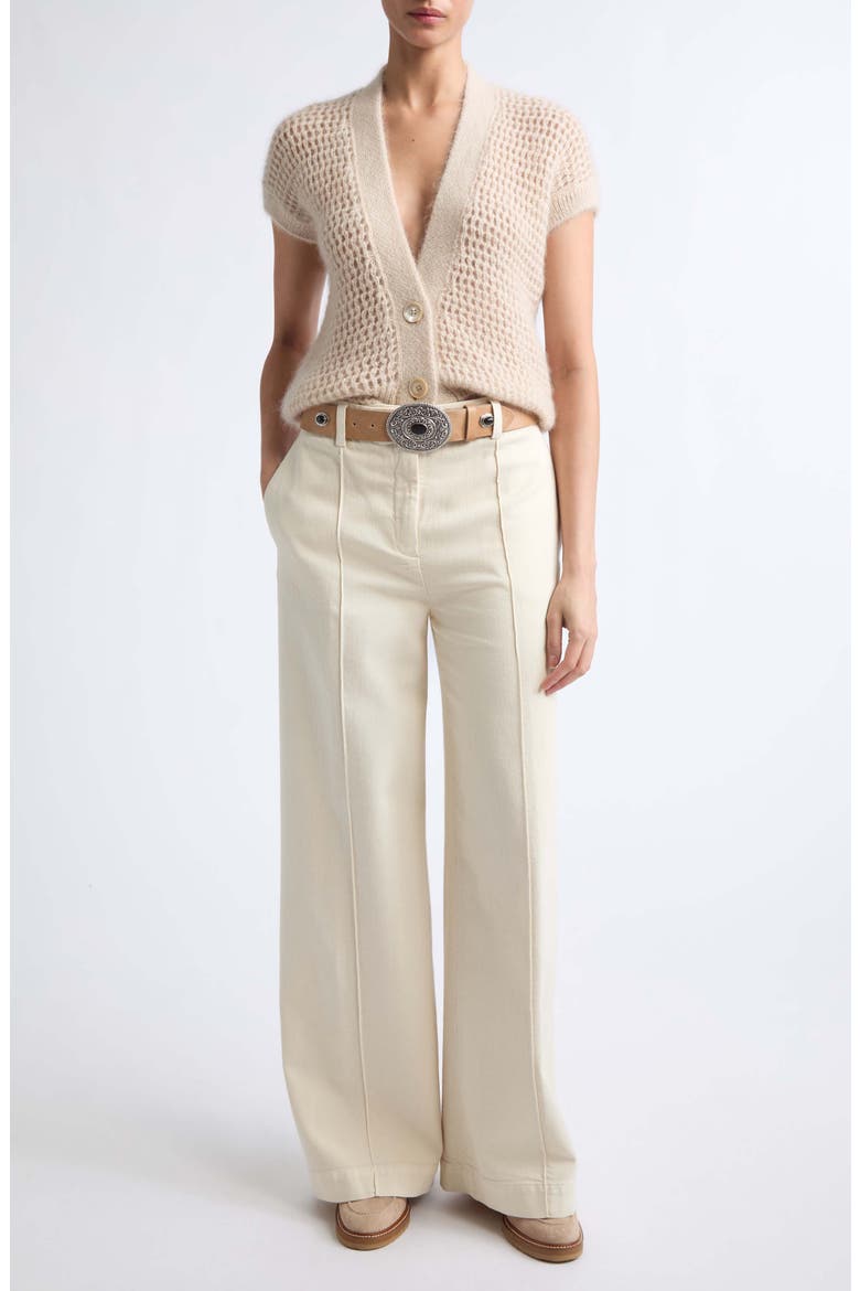 Wide Leg Pants, Alternate, color, SAND