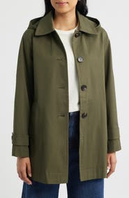 Sam Edelman Hooded Raincoat