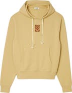 SANDRO Leather patch sweatshirt