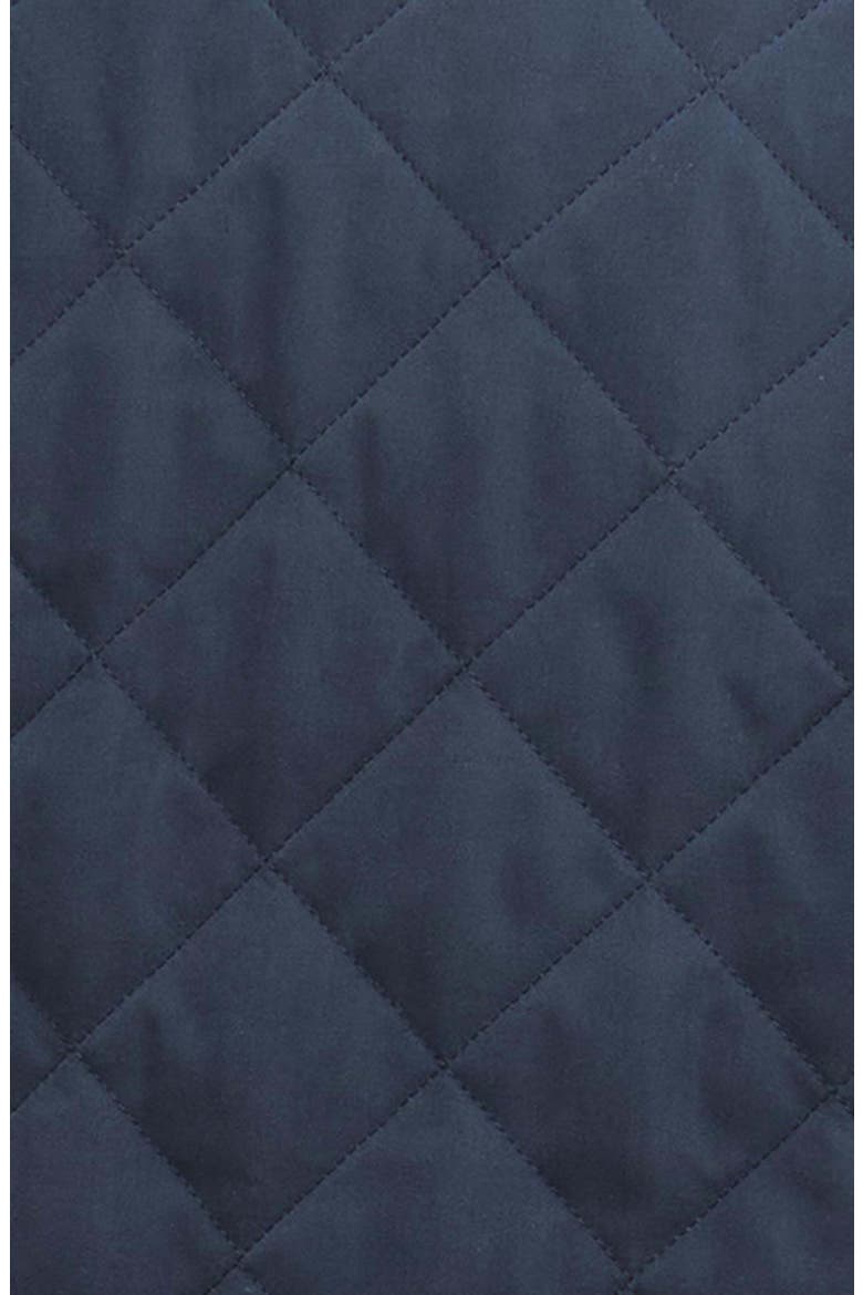 Sanded Quilted Vest, Alternate, color, NAVY