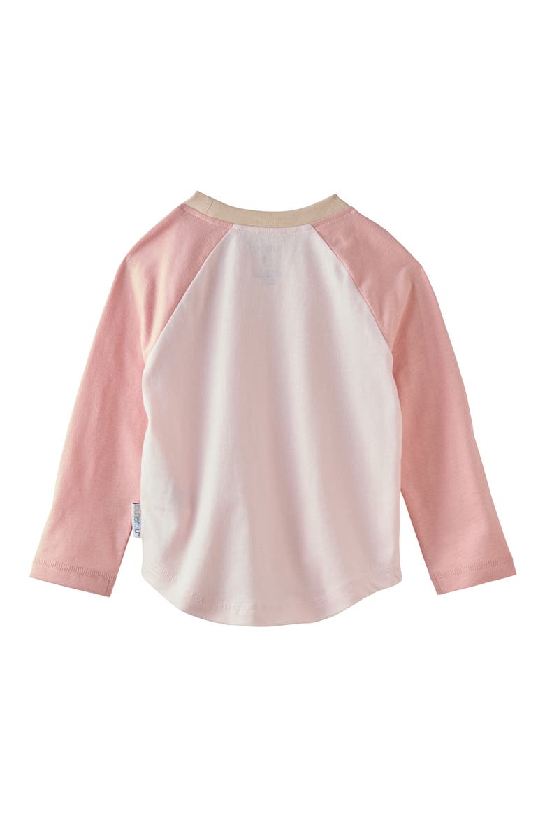 Rookie 3-Pack Organic Cotton Baseball T-Shirts, Alternate, color, SORBET